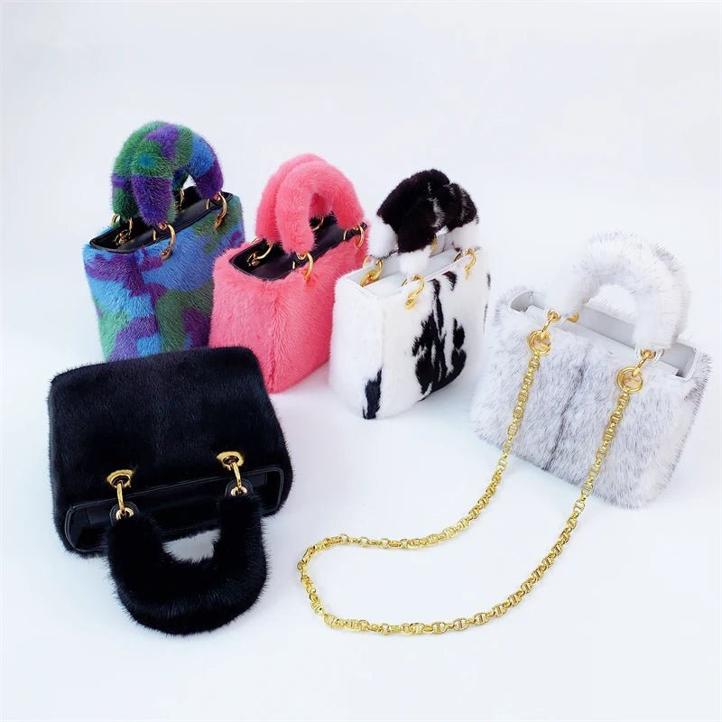 Princess Mink Fur Bag - Uniquely You Online - Handbag