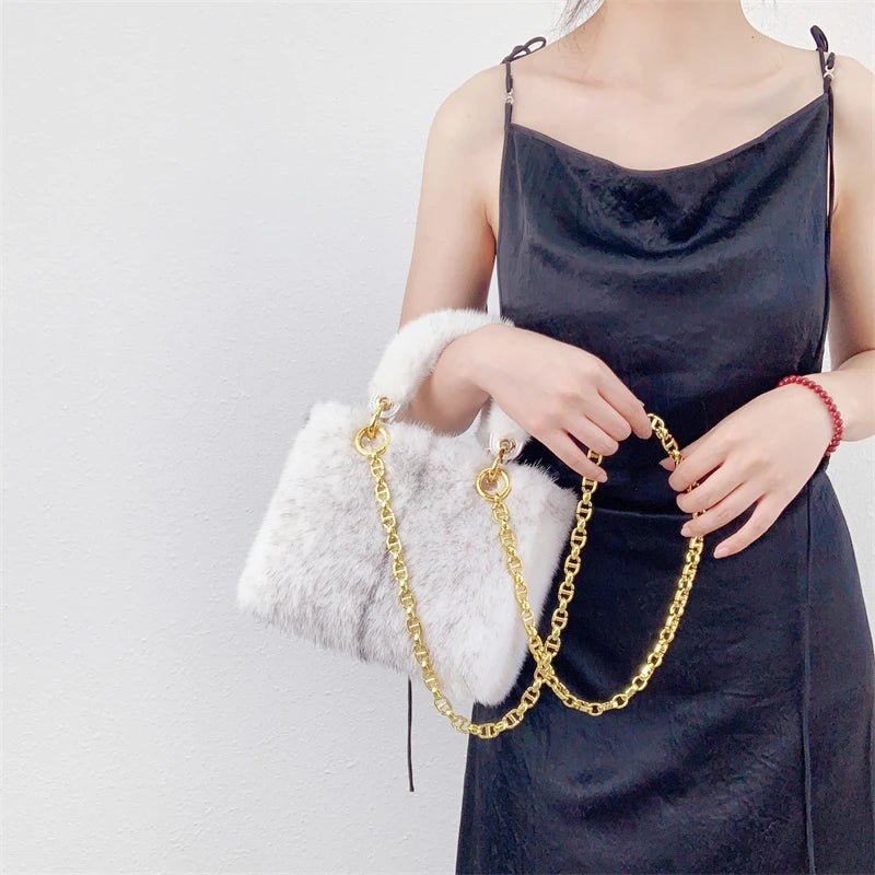 Princess Mink Fur Bag - Uniquely You Online - Handbag