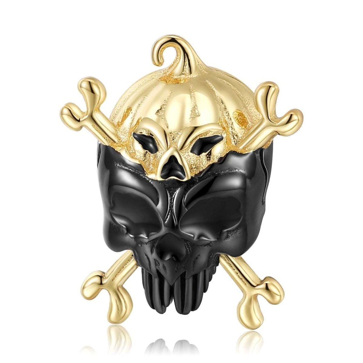 Pumpkin Skull Charms - Uniquely You Online - Charms