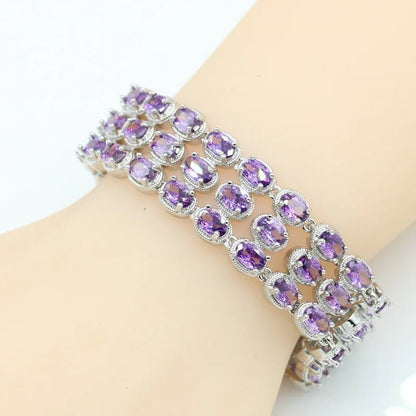 Purple Amethyst Jewelry Set - Uniquely You Online - Jewelry Set