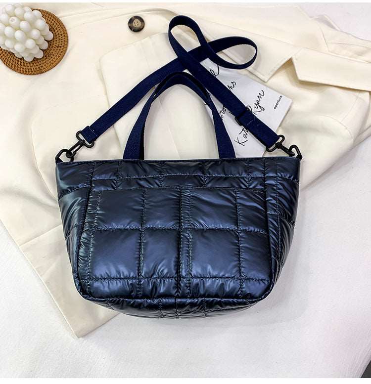 Quilted Puffer Tote Bag - Uniquely You Online - Handbag