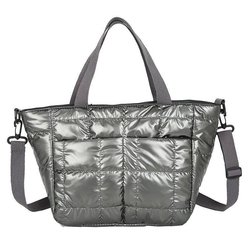 Quilted Puffer Tote Bag - Uniquely You Online - Handbag