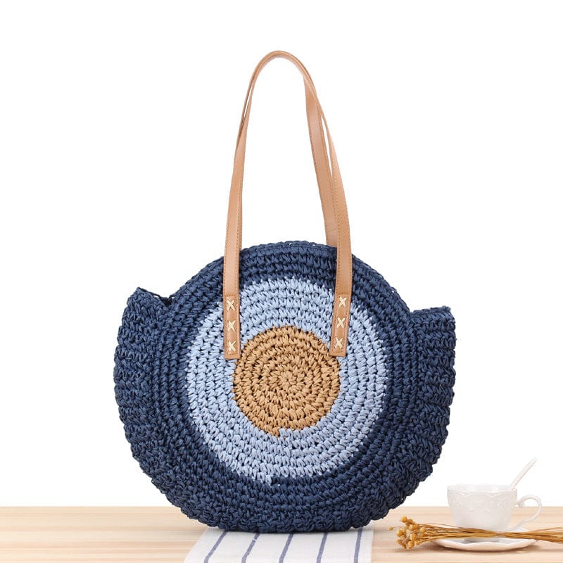 Raffia Bohemian Woven Handmade Bag - Uniquely You Online - Handbag