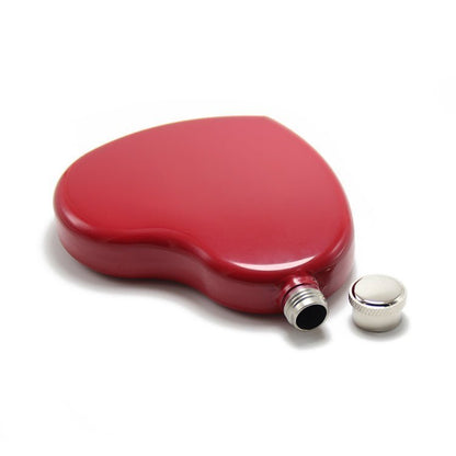 Red Heart Flask - Uniquely You Online - Flask