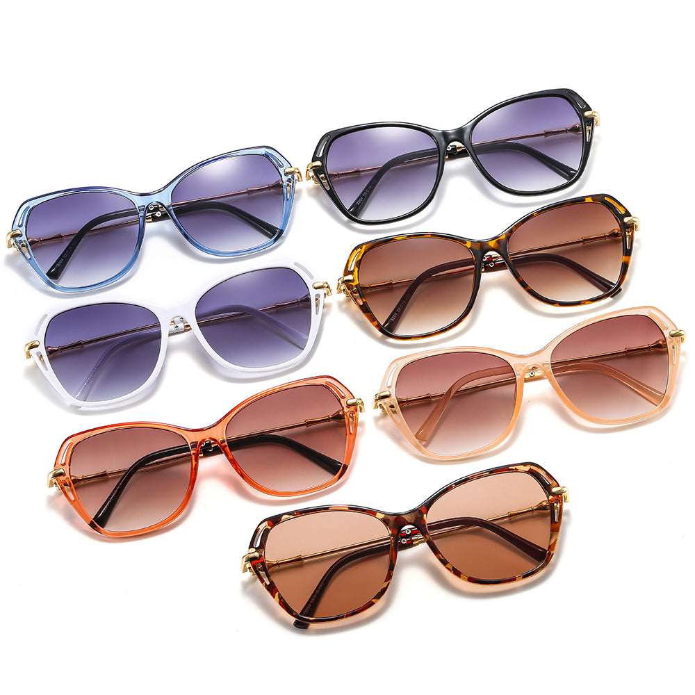 Retro Gradient Cat Eye Sunglasses - Uniquely You Online - Sunglasses