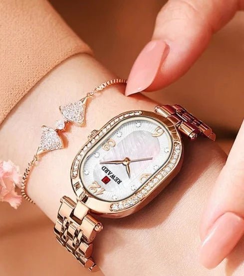 Reward Mother of Pearl Stainless Steel Watch - Uniquely You Online - Watch