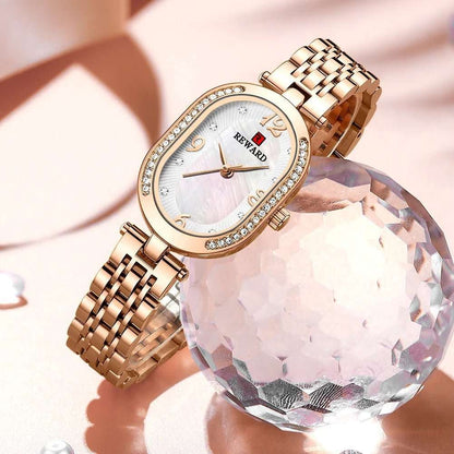 Reward Mother of Pearl Stainless Steel Watch - Uniquely You Online - Watch