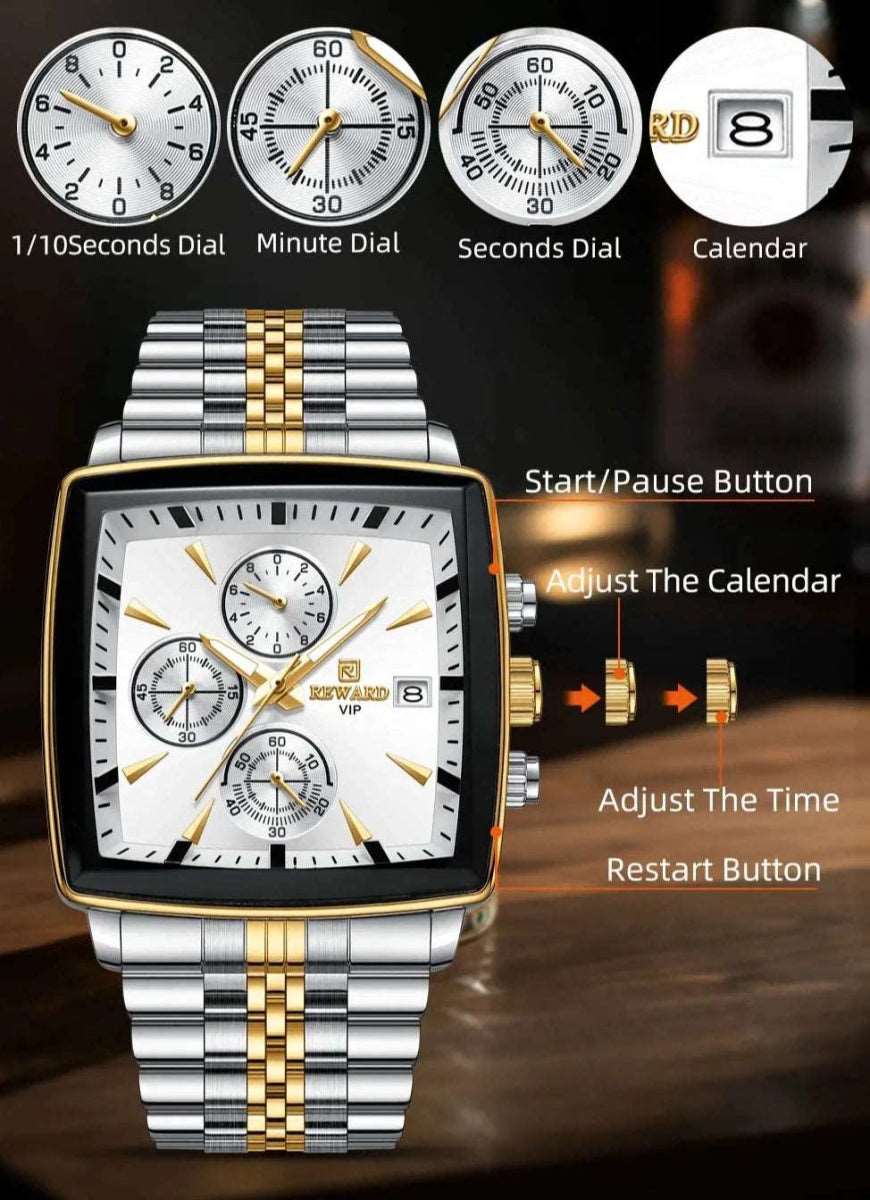 Reward RD81100 Lux Square Watch - Uniquely You Online - Watch