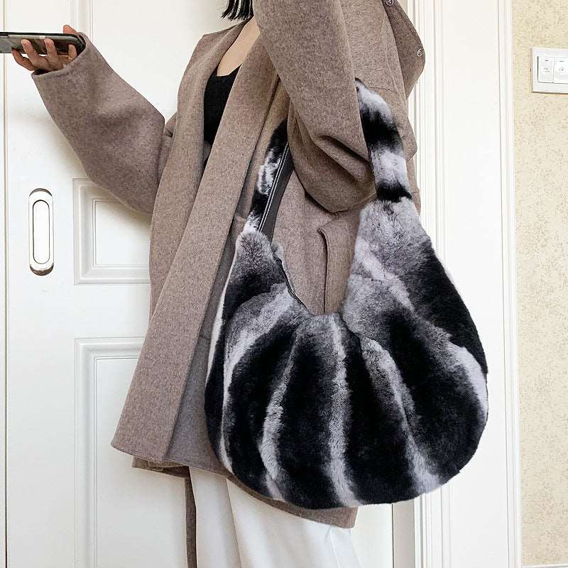 Rex Rabbit Fur Bag - Uniquely You Online - Handbag