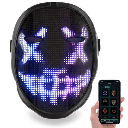 RGB APP Programmable LED Mask - Uniquely You Online - Mask