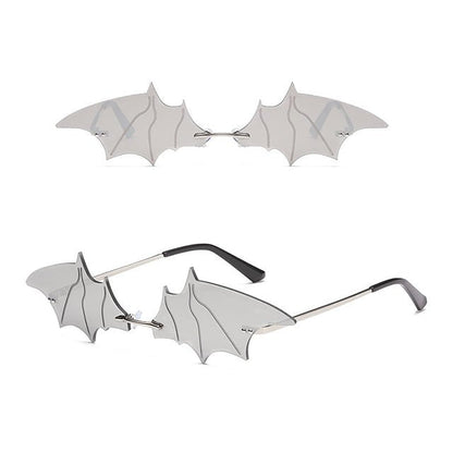 Rimless Bat Sunglasses - Uniquely You Online - Sunglasses