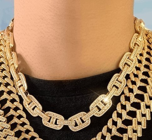 Round Unique Cuban Link Chain - Uniquely You Online - Chain