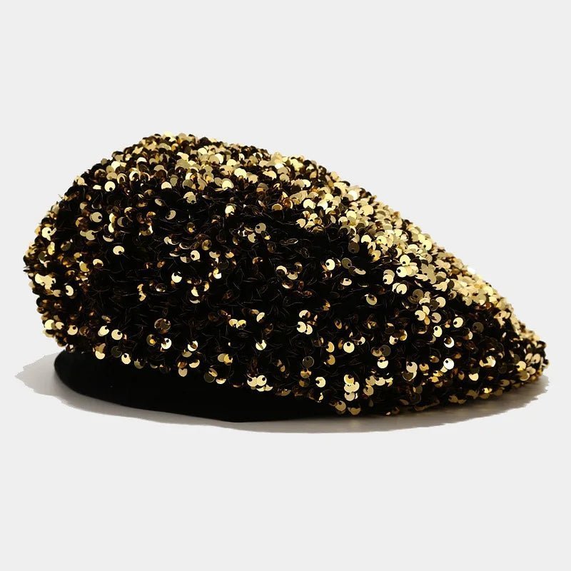 Sequined Beret - Uniquely You Online - Hat