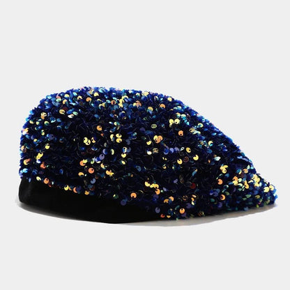 Sequined Beret - Uniquely You Online - Hat