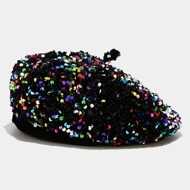 Sequined Beret - Uniquely You Online - Hat