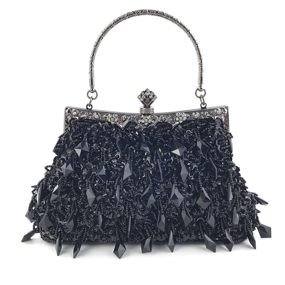 Sequined Stone Bag - Uniquely You Online - Handbag