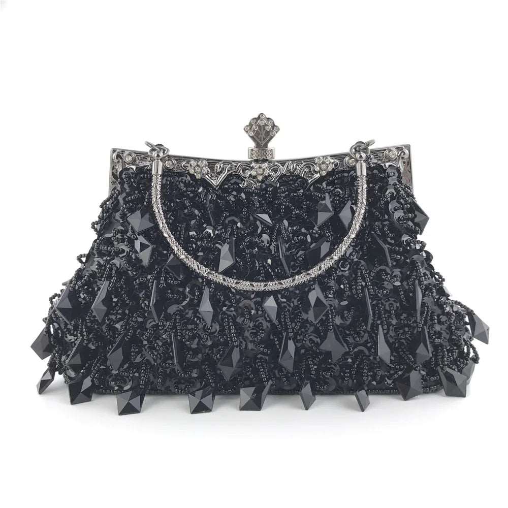 Sequined Stone Bag - Uniquely You Online - Handbag