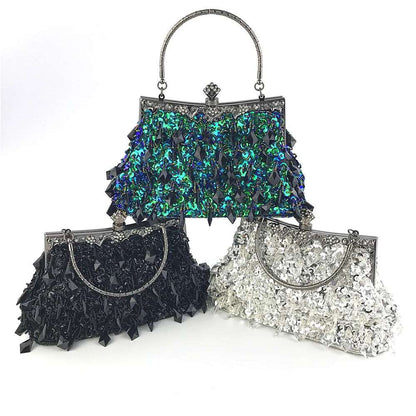 Sequined Stone Bag - Uniquely You Online - Handbag