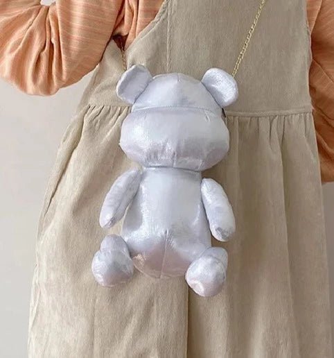 Shiny Cartoon Teddy Bear Crossbody Bag - Uniquely You Online - Crossbody