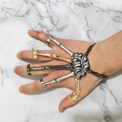 Skeleton Bracelet With Rings - Uniquely You Online - Bracelet