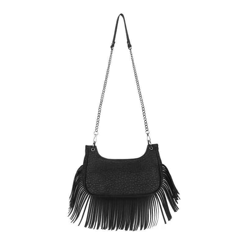 Skull Fringe Crossbody - Uniquely You Online - Crossbody