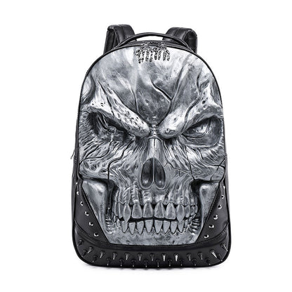 Skull Studded 3D Backpack - Uniquely You Online - Backpack