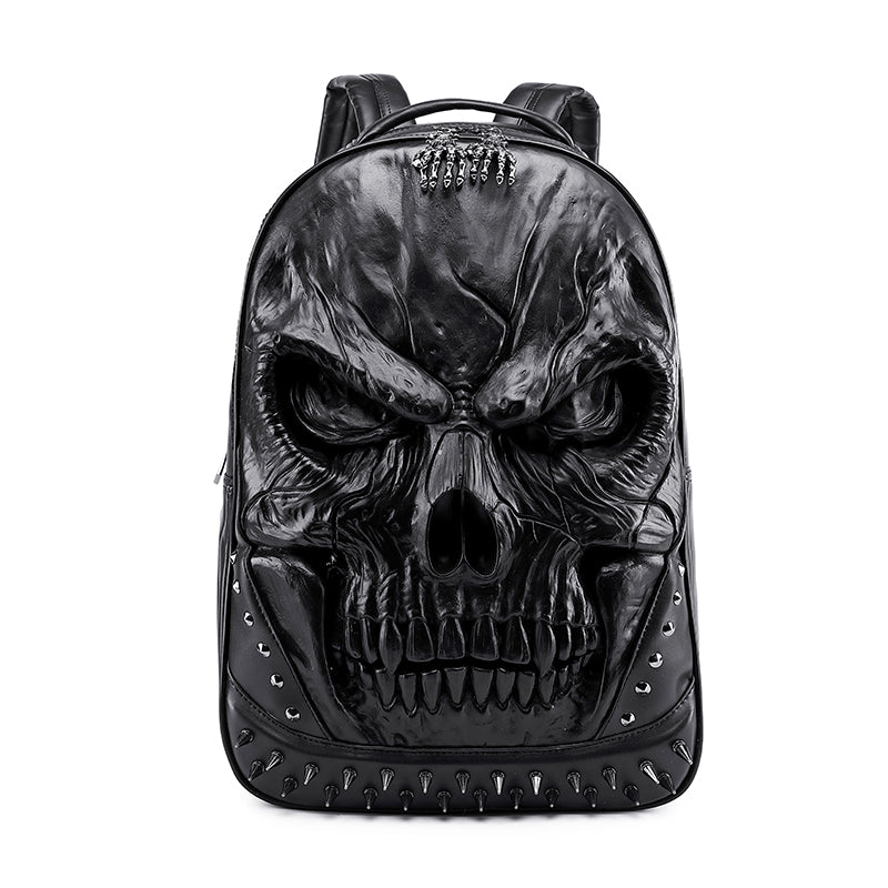 Skull Studded 3D Backpack - Uniquely You Online - Backpack