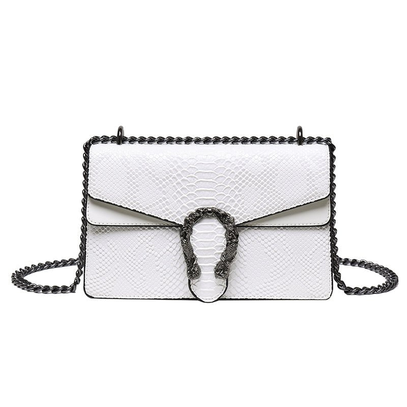 Snake Print Chain Bags - Uniquely You Online - Handbag