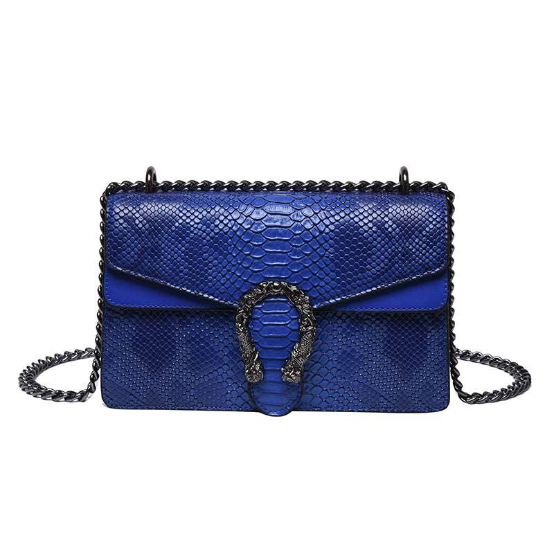 Snake Print Chain Bags - Uniquely You Online - Handbag