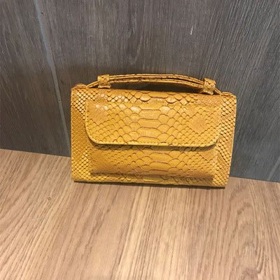 Snake Print Pattern Handbag - Uniquely You Online - Handbag