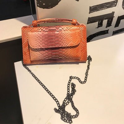 Snake Print Pattern Handbag - Uniquely You Online - Handbag