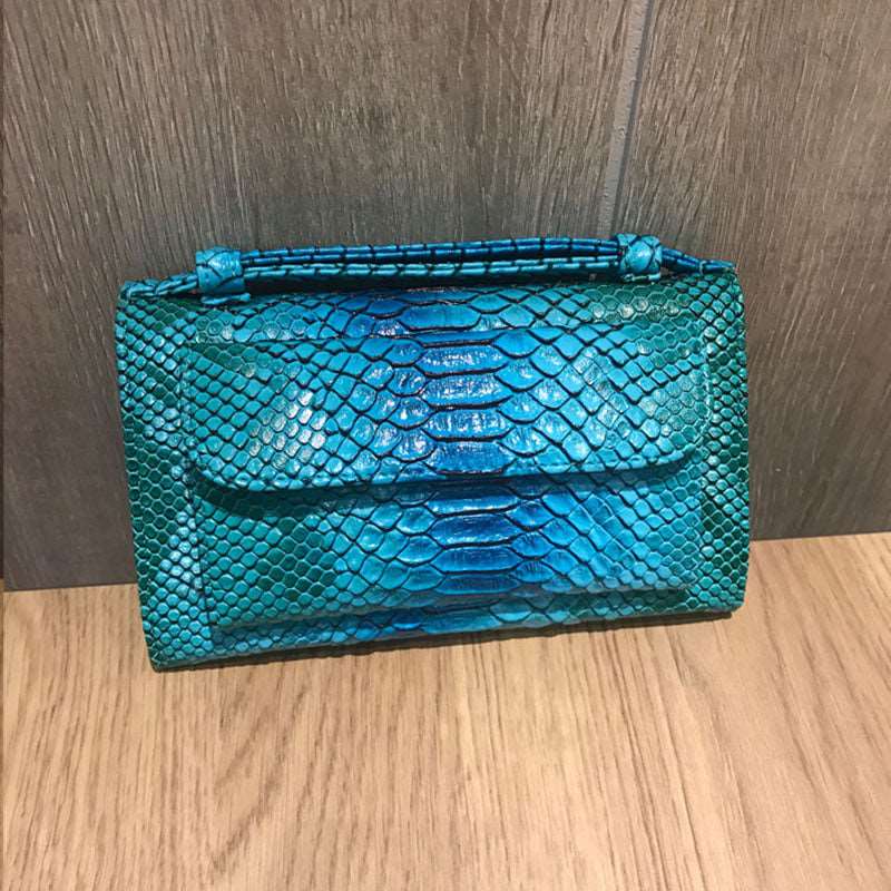 Snake Print Pattern Handbag - Uniquely You Online - Handbag