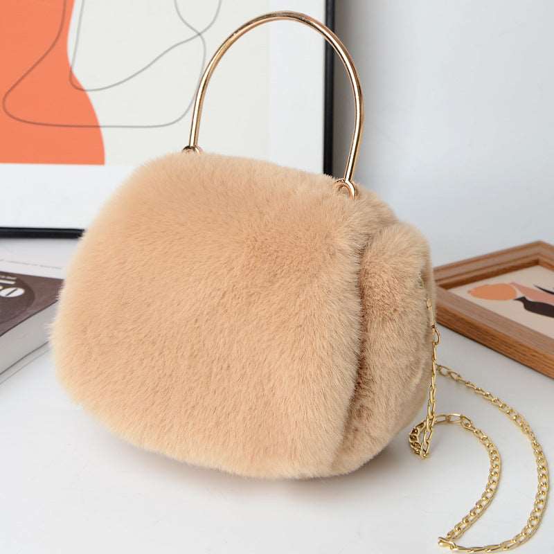 Soft Faux Fur Bag - Uniquely You Online - Handbag