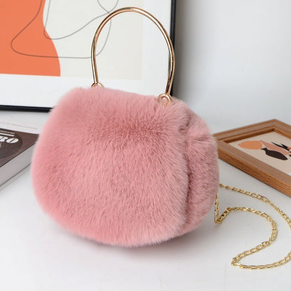 Soft Faux Fur Bag - Uniquely You Online - Handbag