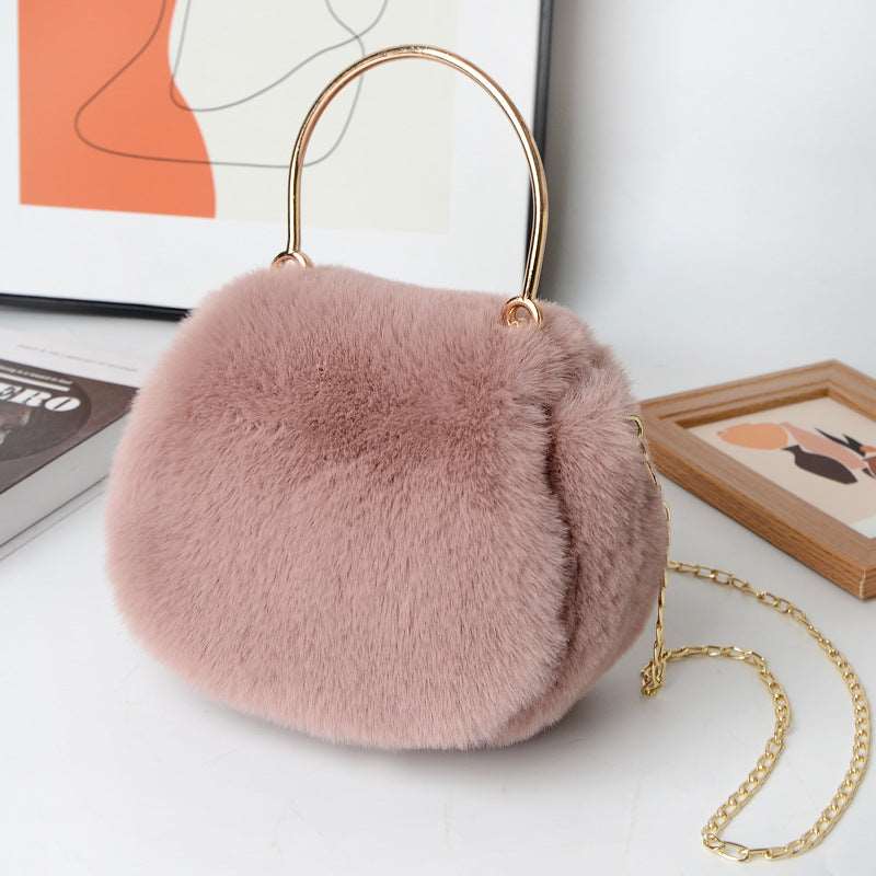 Soft Faux Fur Bag - Uniquely You Online - Handbag