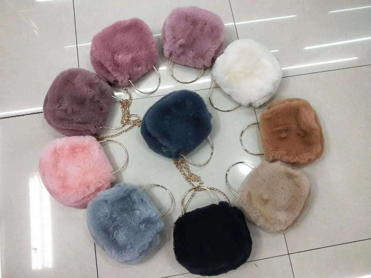 Soft Faux Fur Bag - Uniquely You Online - Handbag