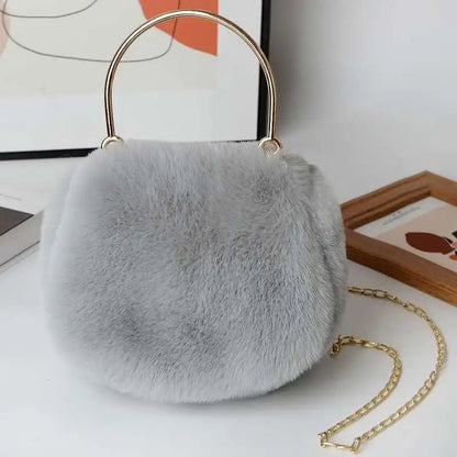 Soft Faux Fur Bag - Uniquely You Online - Handbag