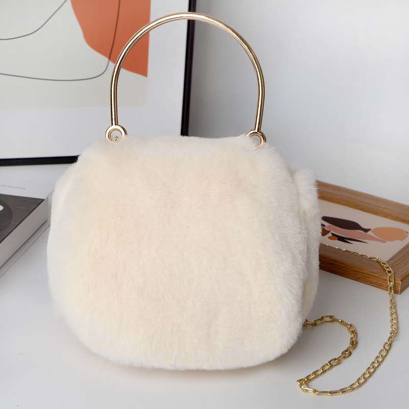 Soft Faux Fur Bag - Uniquely You Online - Handbag