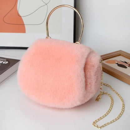 Soft Faux Fur Bag - Uniquely You Online - Handbag