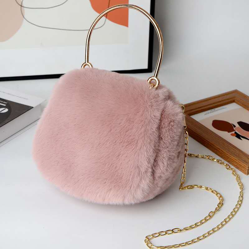 Soft Faux Fur Bag - Uniquely You Online - Handbag