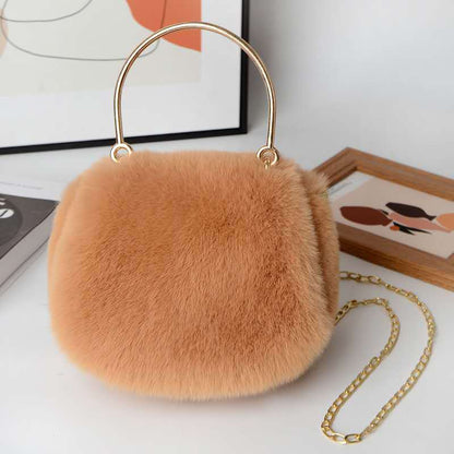 Soft Faux Fur Bag - Uniquely You Online - Handbag