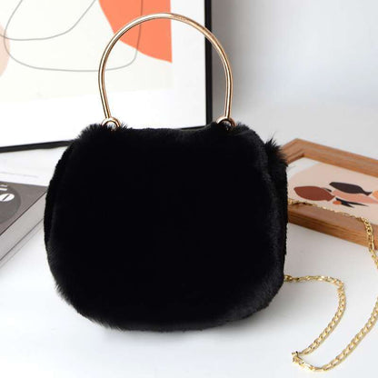 Soft Faux Fur Bag - Uniquely You Online - Handbag