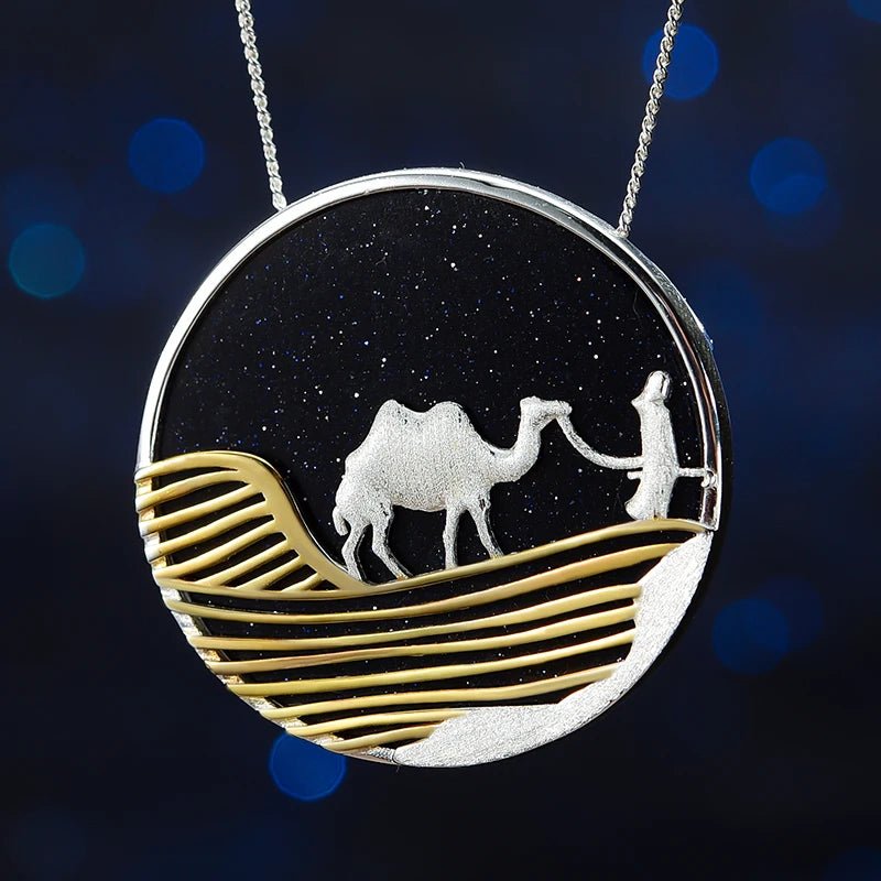 Starry Desert Nights Camel Pendant - Uniquely You Online - Pendant