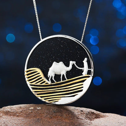 Starry Desert Nights Camel Pendant - Uniquely You Online - Pendant