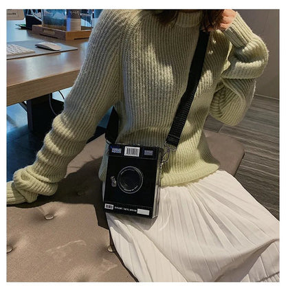 Steal the Spotlight Camera Novelty Bag - Uniquely You Online - Crossbody