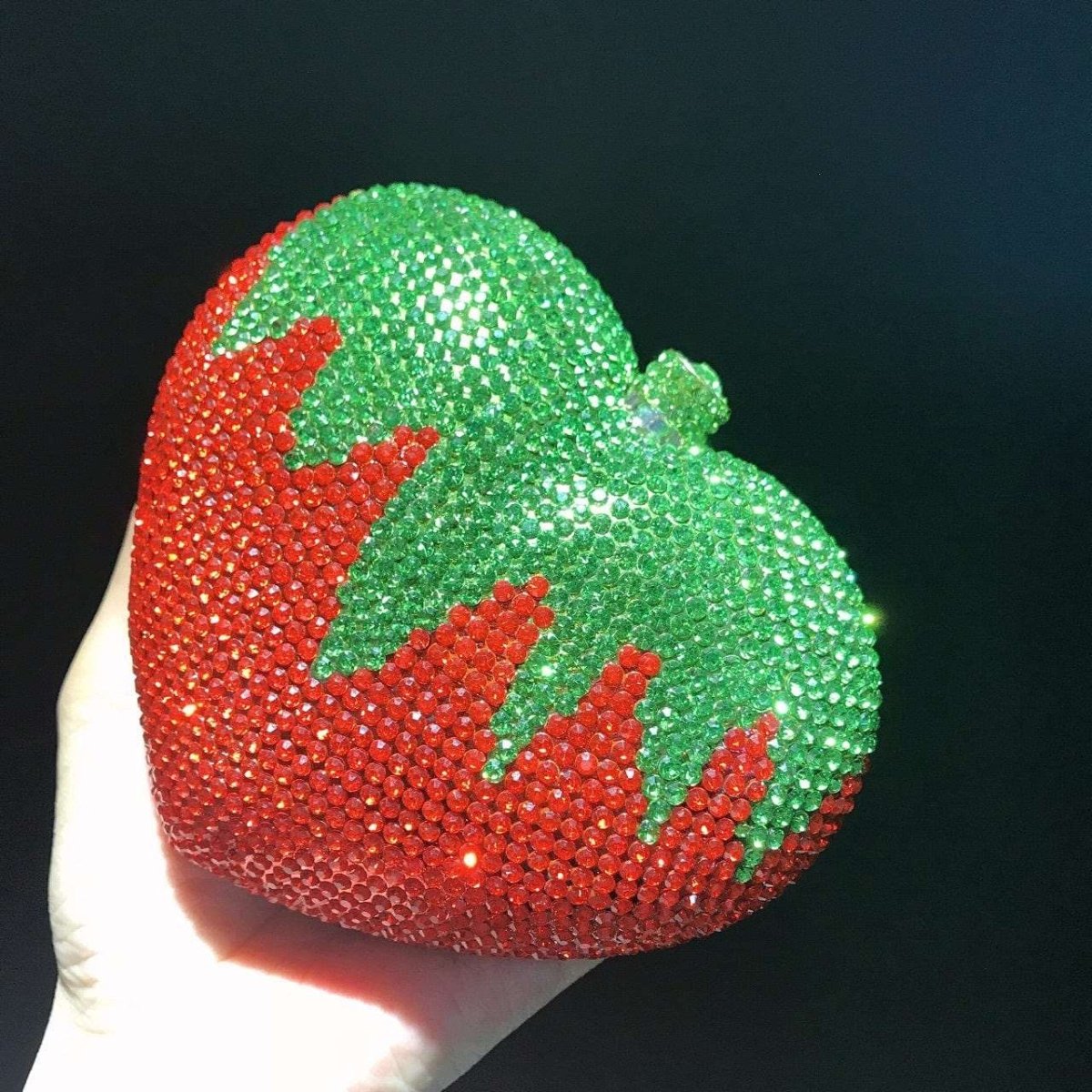 Strawberry Crystal Clutch - Uniquely You Online - Clutch