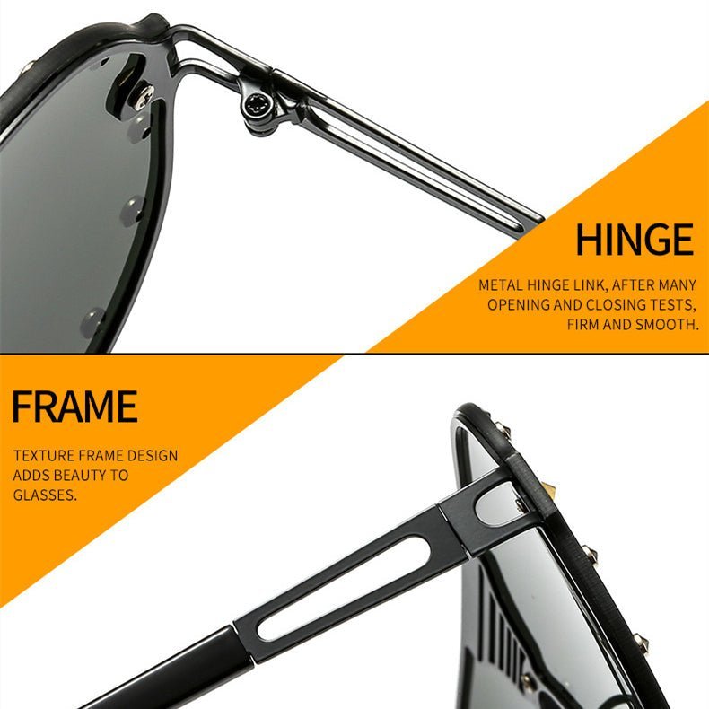 Studded Aviator Sunglasses - Uniquely You Online - Sunglasses