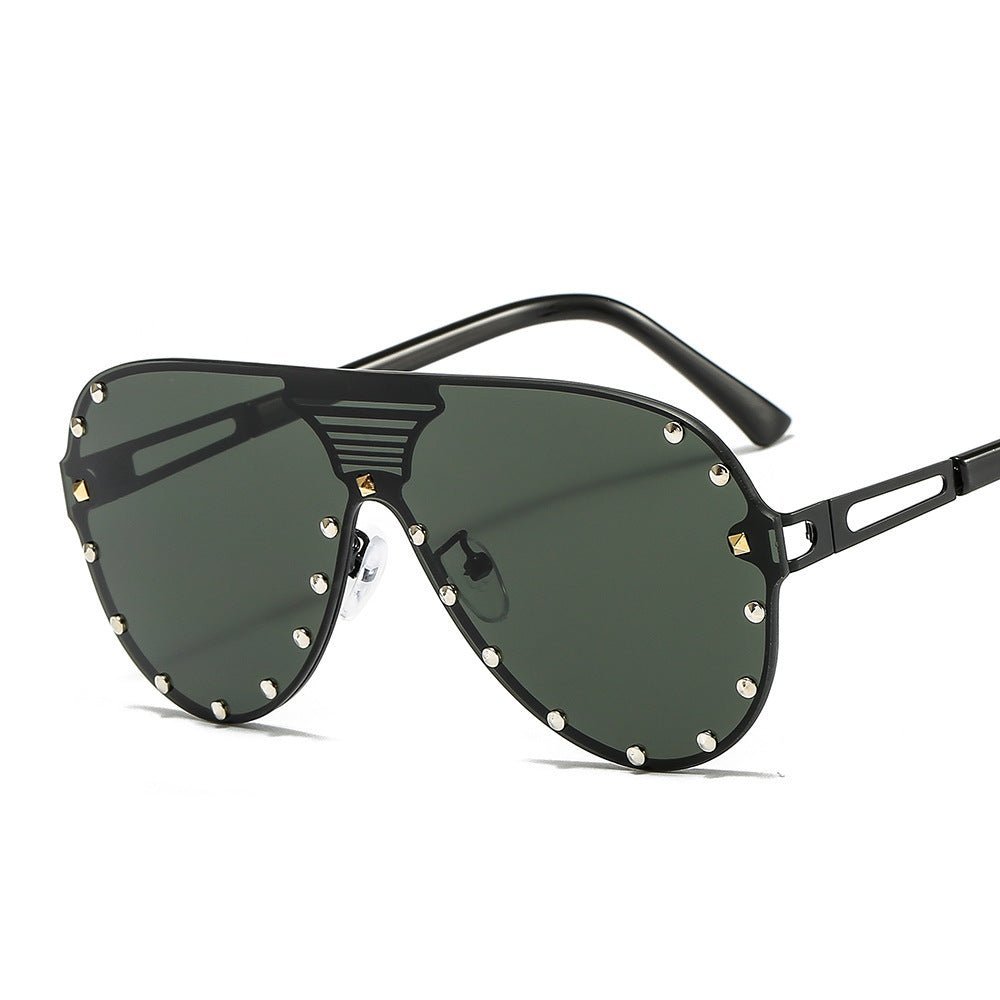 Studded Aviator Sunglasses - Uniquely You Online - Sunglasses
