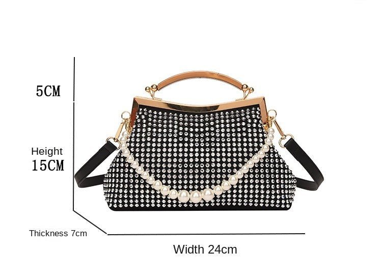 Studded Pearl Bag - Uniquely You Online - Handbag