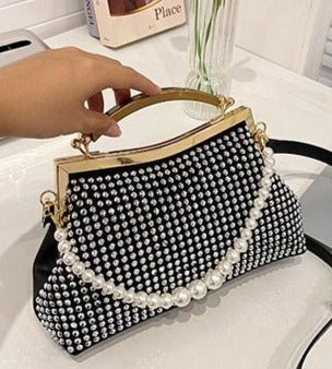 Studded Pearl Bag - Uniquely You Online - Handbag